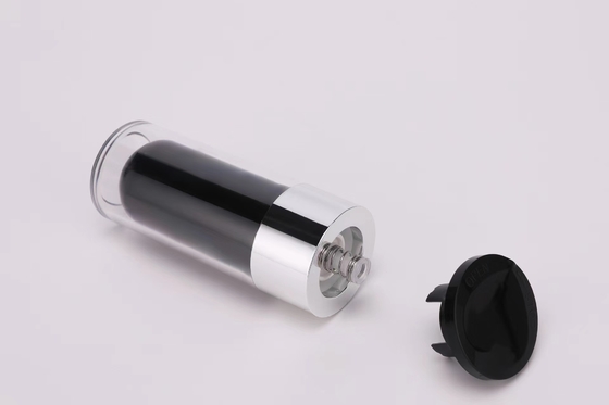 Garrafa de acrílico vazia 15ML 30ML 50ML recipiente de cosméticos vazio cores e logotipo personalizados