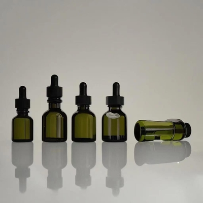 Garrafa de vidro essencial de 10 ml, 30 ml, 50 ml, 100 ml e 500 ml