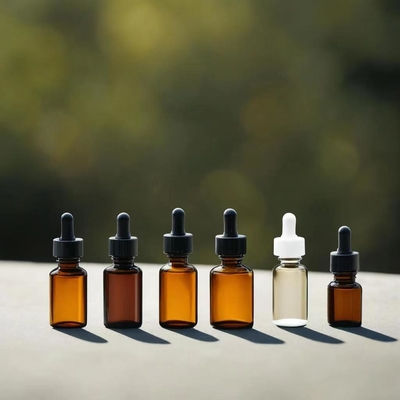 Garrafa de vidro essencial de 10 ml, 30 ml, 50 ml, 100 ml e 500 ml