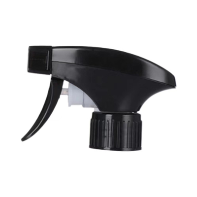 Dual parede preto e branco 28 / 410 Pulverizador de gatilho de plástico para limpeza