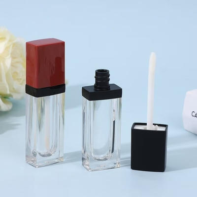 Gloss de lábios Tubos Nome do item 3.5ml Forma quadrada Bastão vazio com cor e logotipo personalizados