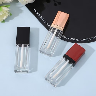 Gloss de lábios Tubos Nome do item 3.5ml Forma quadrada Bastão vazio com cor e logotipo personalizados