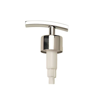 Bomba de loção de plástico ultra suave com roscas com impressão UV para loção líquida de cuidados com a pele