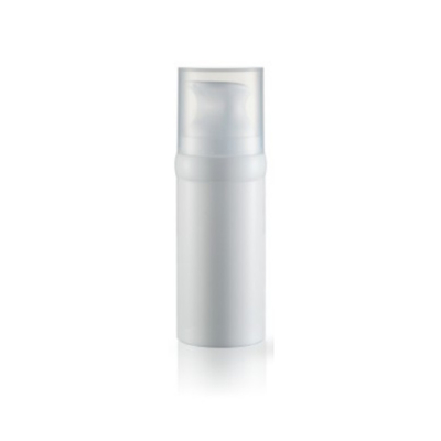 Cosmético 20ml 30ml 50ml garrafa de bomba sem ar simples de usar para maquiagem