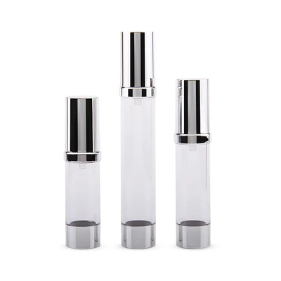 Aparência de luxo 20ml 30ml 50ml garrafa de bomba sem ar para cuidados com a pele