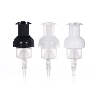 Materiais de embalagem para distribuidores cosméticos de bombas de espuma de plástico com fecho de 40 mm