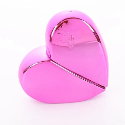 Luxo 30ml Sprayer de perfume de vidro garrafa vazia recipiente com pintura cores personalizadas