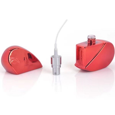 Luxo 30ml Sprayer de perfume de vidro garrafa vazia recipiente com pintura cores personalizadas