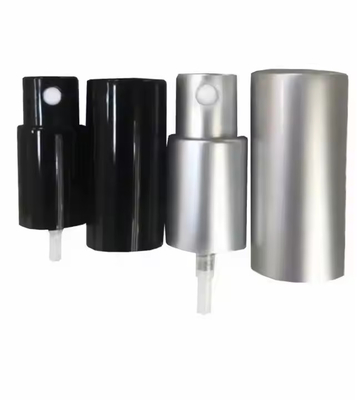 Pulverizador de névoa fina de alumínio-plástico 18/410 para garrafas de perfumes de cores vibrantes