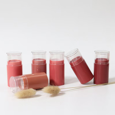 10 g de bastão de desodorante vazio embalagem cilindro personalizável