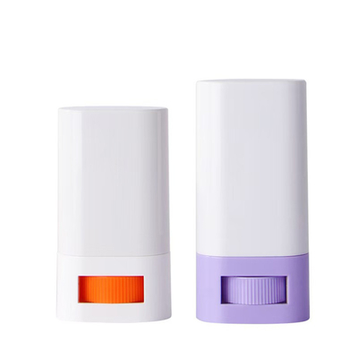 Bastão de desodorante PP vazio de 15g 20g com impressão personalizada de rolo