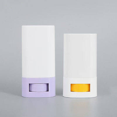 Bastão de desodorante PP vazio de 15g 20g com impressão personalizada de rolo