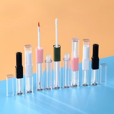Tubos duplos personalizados 1,2 ml 2,5 ml 1,8 g para tubo de brilho labial ou tubo de batom ou esmalte