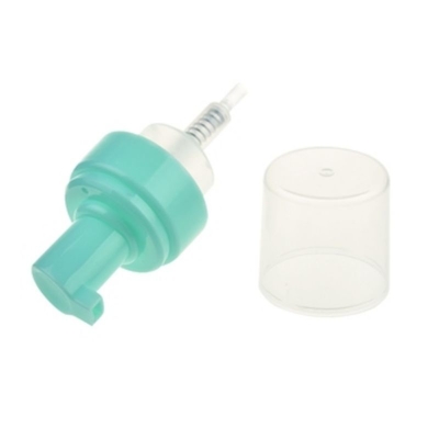Dispensador de bomba de espuma de cor personalizada de PP com tampa para tamanho de pescoço de 42/43 mm