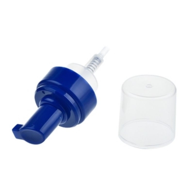 Dispensador de bomba de espuma de cor personalizada de PP com tampa para tamanho de pescoço de 42/43 mm