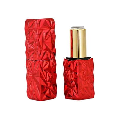 16.5*120.35mm Retalho Electroplating 5g Pretty Lipstick Tuber Container para maquiagem