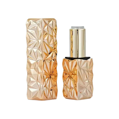 16.5*120.35mm Retalho Electroplating 5g Pretty Lipstick Tuber Container para maquiagem