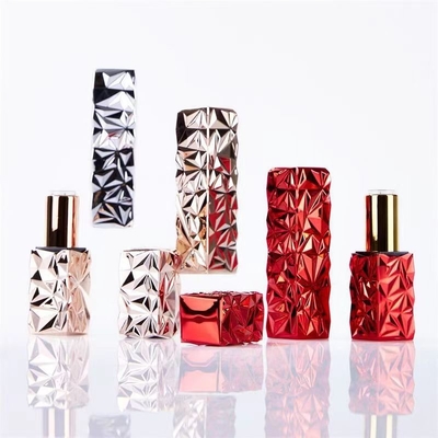 16.5*120.35mm Retalho Electroplating 5g Pretty Lipstick Tuber Container para maquiagem