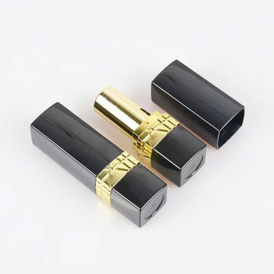 Red Black Middle Electroplating 5g Lipstick Tube para embalagem cosmética