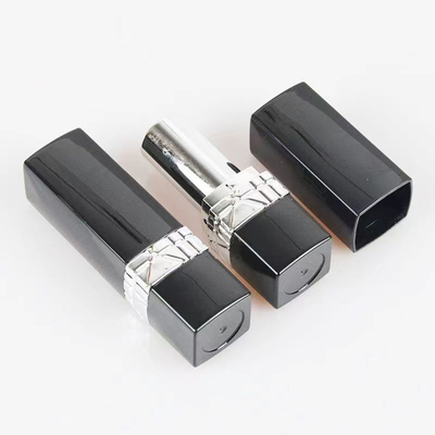 Red Black Middle Electroplating 5g Lipstick Tube para embalagem cosmética