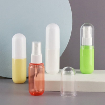 Botão de plástico de 30 ml de formato oval especial para produtos líquidos em embalagens cosméticas