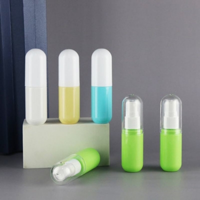 Botão de plástico de 30 ml de formato oval especial para produtos líquidos em embalagens cosméticas