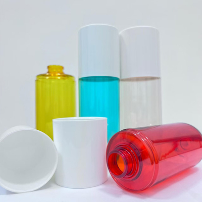 150 ml garrafa de PET de plástico com tampa de cobertura de cartão de 15 mm