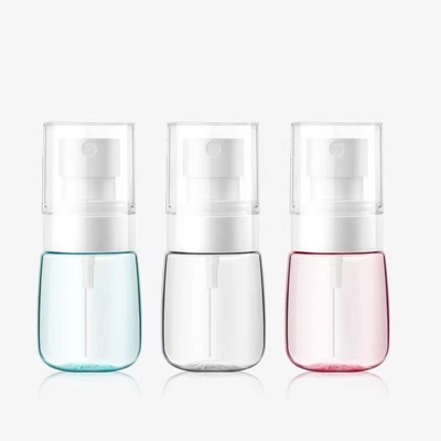 60 ml PET Botão de plástico de forma cônica usado para personalização de shampoo para cuidados com a pele