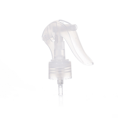 Transparente melhor venda de plástico 24 / 410 Mini pulverizador de gatilho usado para limpeza pacote
