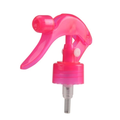 Não derramar todo o pulverizador de gatilho de plástico para garrafas 24/410 personalizadas em várias cores