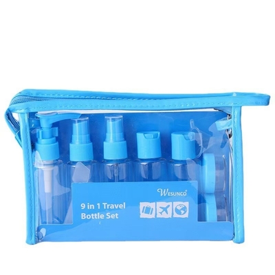 Suporte de personalização 60 ml de garrafas de cuidados pessoais de viagem