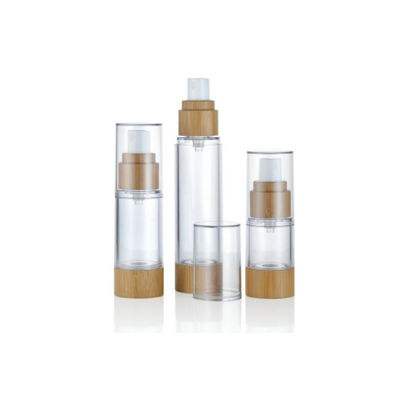 Frasco com Bomba Airless Personalizado de 15ml 30ml 50ml à Prova de Vazamento com Dosagem Controlada para Cuidados com a Pele e Cosméticos