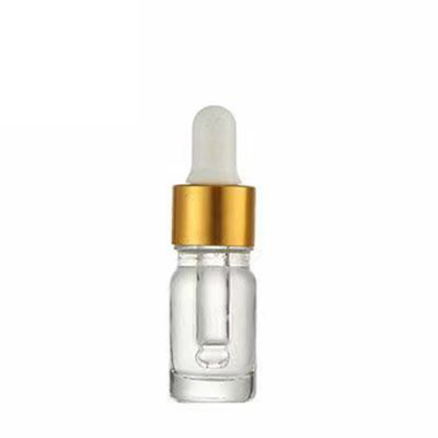 Garrafa de óleo essencial de vidro de 15 ml 30 ml 50 ml Embalagem vazia com tampa de goteador e pipeta de vidro