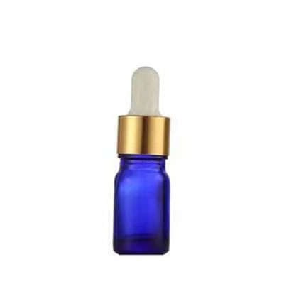 Garrafa de óleo essencial de vidro de 15 ml 30 ml 50 ml Embalagem vazia com tampa de goteador e pipeta de vidro