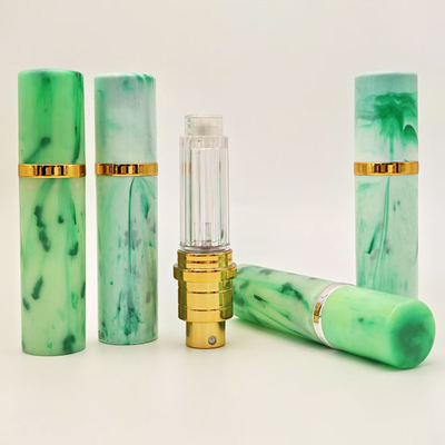 Caneta de borracha de perfume de plástico portátil de 5ml personalizada com borracha de alumínio