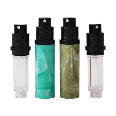 Frasco de Spray de Perfume com Efeito Mármore e Atomizador de Névoa Fina Amigo de Viagem para Embalagem Elegante de Fragrância