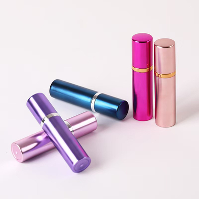 Comércio a retalho 5ml ABS vazio Spray Container para Perfumes Aceitar cores personalizadas