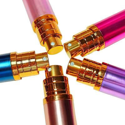Comércio a retalho 5ml ABS vazio Spray Container para Perfumes Aceitar cores personalizadas