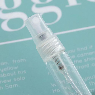 2ML 3ML 5ML & 10ML Vidro Vazio Spray de Perfumes recipiente de amostra com pulverizador de plástico