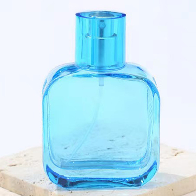 30 ml frasco de vidro de perfume colorido com pulverizador conjunto inteiro embalagem vazia para perfumaria