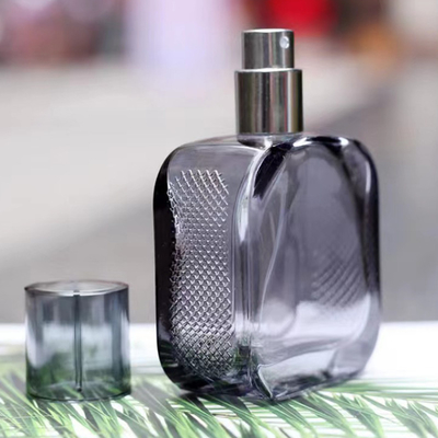 Garrafa de vidro de 30 ml com cores personalizadas garrafa de perfume vazia