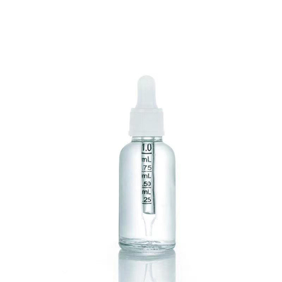 Garrafa de óleo essencial de vidro de 10 ml com tampa de goteiro