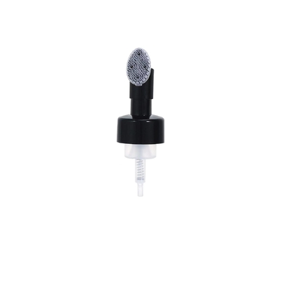 Bomba de espuma de plástico de 42 mm com cabeça de bomba de escova de silicone