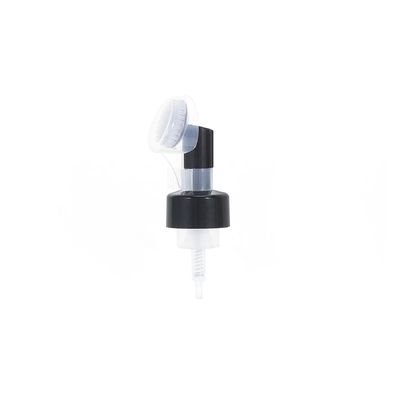 Bomba de espuma de plástico de 42 mm com cabeça de bomba de escova de silicone