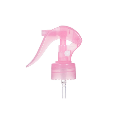 Pulverizador de gatilho mini 24/410 de plástico azul transparente utilizado na vedação de garrafas