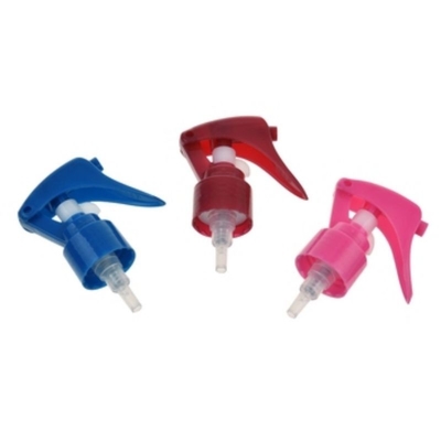 Espinador de gatilho mini azul escuro 24/410 com design de clipe usado para produtos de limpeza