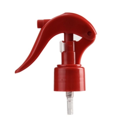 Cor Vermelha 24/410 Mini Sprayer de gatilho de plástico com suporte de personalização de design de clipe