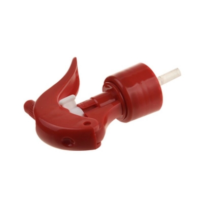 Cor Vermelha 24/410 Mini Sprayer de gatilho de plástico com suporte de personalização de design de clipe