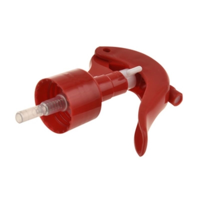 Cor Vermelha 24/410 Mini Sprayer de gatilho de plástico com suporte de personalização de design de clipe