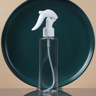 Botão de plástico transparente de 30 ml suporte de personalização de correspondência com pulverizador de gatilho